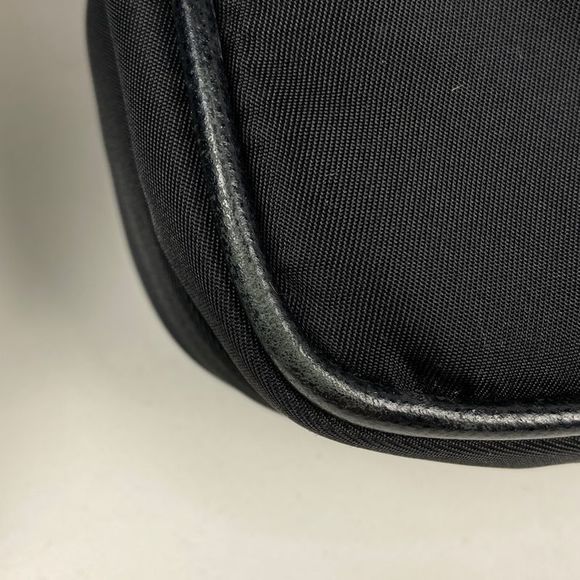 Prada Logo Plate Shoulder Bag Crossbody Shoulder Bag Nylon Nero (black) Va953m - Picture 3 of 8